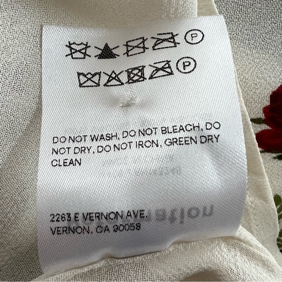 Reformation Jourdan Dress Regency Floral Print Size XL NEW - Picture 16 of 16